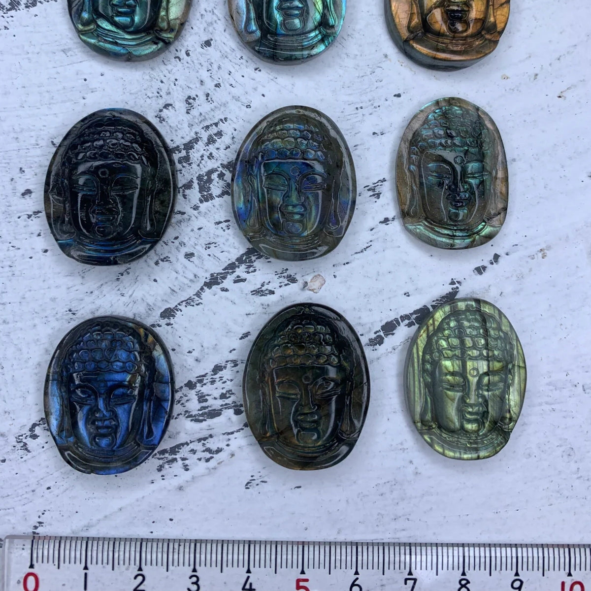 1PC Labradorite Quan-Yin Bodhisattva Hand Carved High Quality Gemstone Kwan-yin Pendant AAA