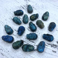 Natural Carved Labradorite Skull Pendant 1PC, Sugar Skull, for Men or Women, Healing Crystal, Gemstone Pendant 24mm