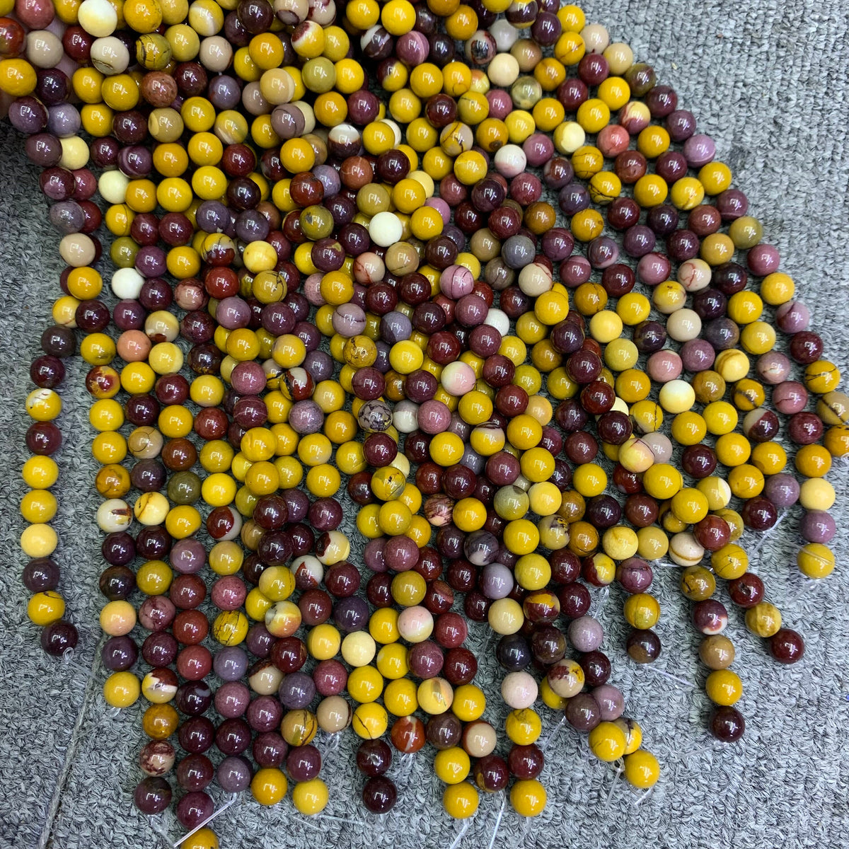 Natural Mookaite Beads 6mm 8mm 10mm Beads Gemstone Round Loose Mookaite Bead for Jewelry DIY Making Strand 15.5" Garde AAA
