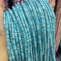 4*6 MM HeiShi Turquoise Beads Tube Shape Gemstone Loose Bead for Jewelry Bracelet DIY Making Strand 15.5" Garde AAA