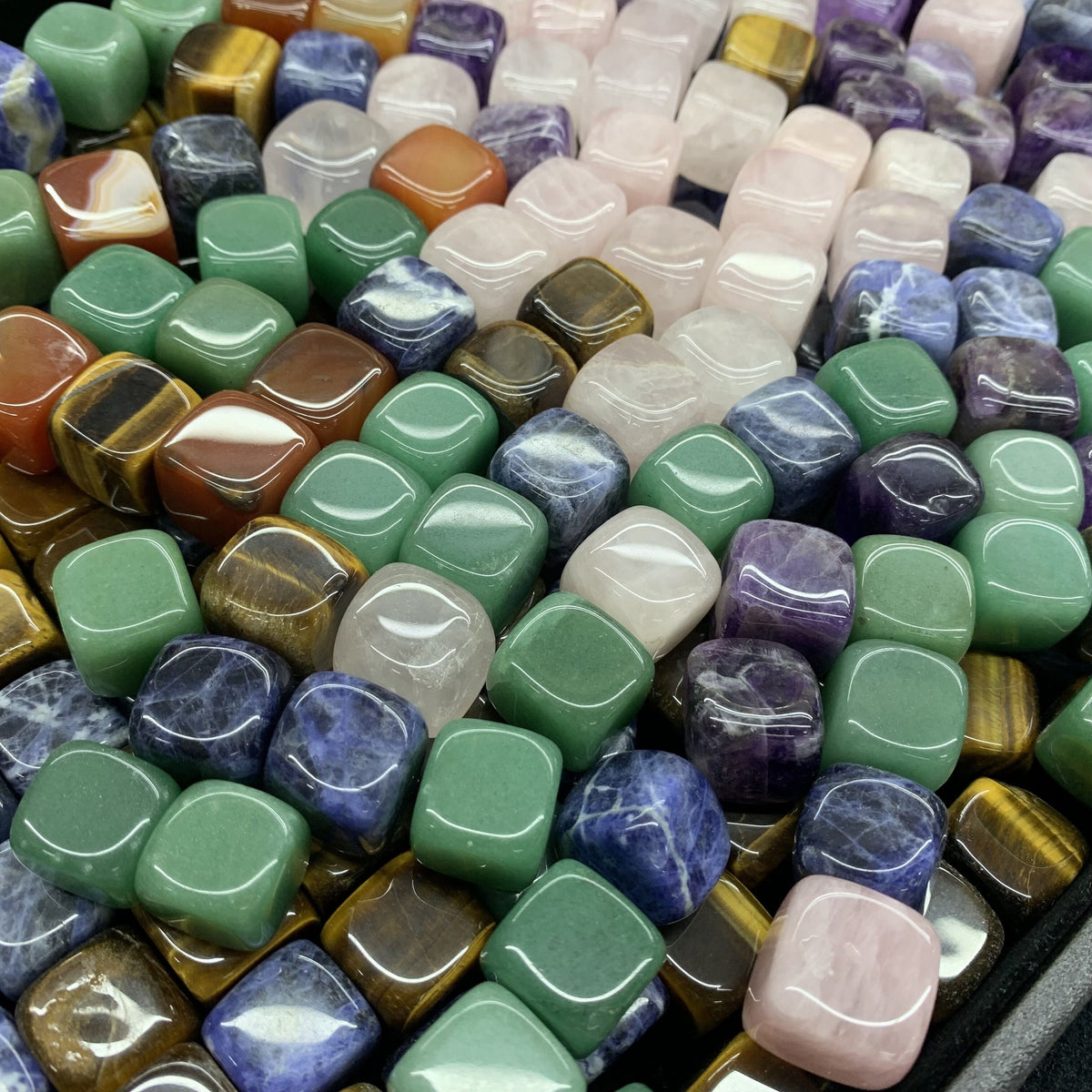 Natural Crystal Cube 16x16MM Healing Crystal Square Energy Crystal, Crystal Gift for Birthday