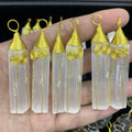 Natural Selenite Pendant White Selenite Pendant Crystal Pendant Healing 1PC