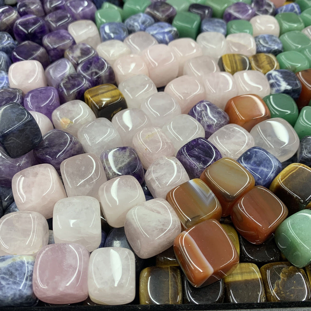 Natural Crystal Cube 16x16MM Healing Crystal Square Energy Crystal, Crystal Gift for Birthday
