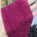 10 Kinds of Glass Faceted Beads 3mm Chinese Crystal Gemstone Color Round Beads Loose Bead 15.5 Inch Strand