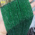 12 Kinds of Glass Faceted Beads 3mm Chinese Crystal Gemstone Color Round Beads Loose Bead 15.5 Inch Strand