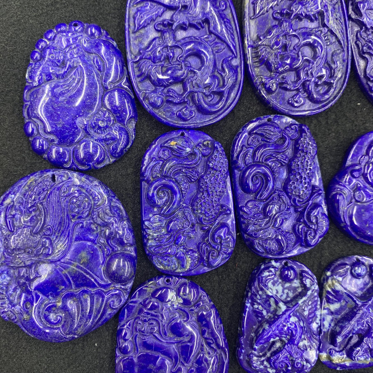 13 Kinds of Lapis Carvings Gemstone Pendant 1PC Natural Lapis Carved,Healing Stone ,Healing Crystal, Crystal Gift AAA