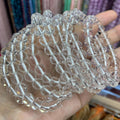 Natural Clear Quartz Round Beads Bracelet Top Quality, Crystal Beads 6mm 8mm 10mm Gemstone Strand AAA for DIY Jewelry Making