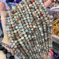Natural Arusha Sunstone Round Beads 8mm 10mm Gold SunStone Loose Beads Strand 15.5"