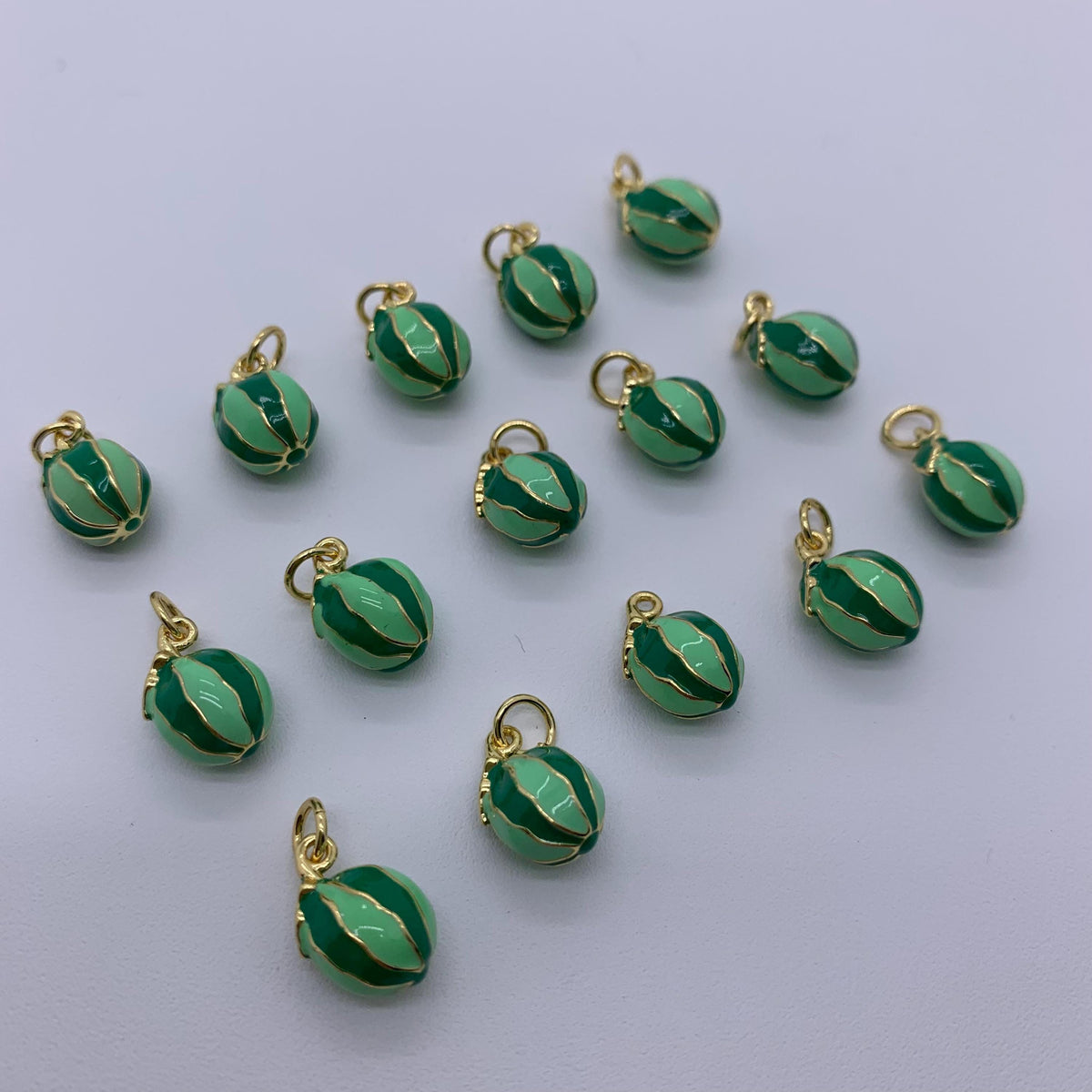 Enamel Watermelon Pendant Watermelon Shape DIY Necklace Gifts for Women