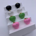 Enamel Heart Shape Pendant Colorful Heart Pendant Heart Shape Pendant for DIY Gifts Necklace Making