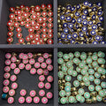 Enamel Round Shape Eyes Pendant Colorful Enamel Round Pendant for DIY Necklace Making Approx 5mm