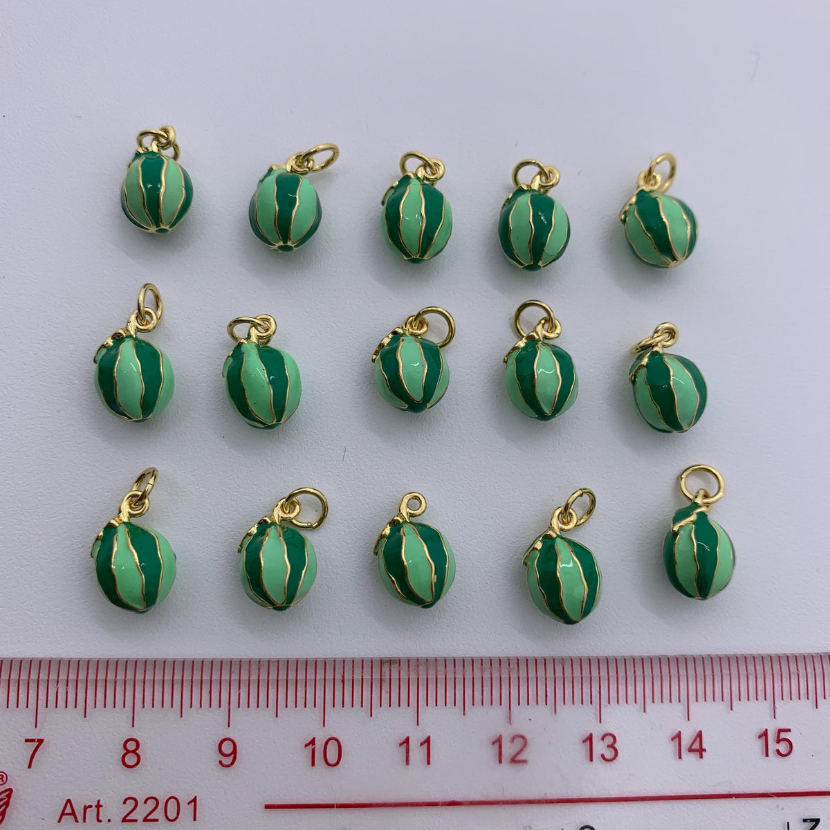 Enamel Watermelon Pendant Watermelon Shape DIY Necklace Gifts for Women
