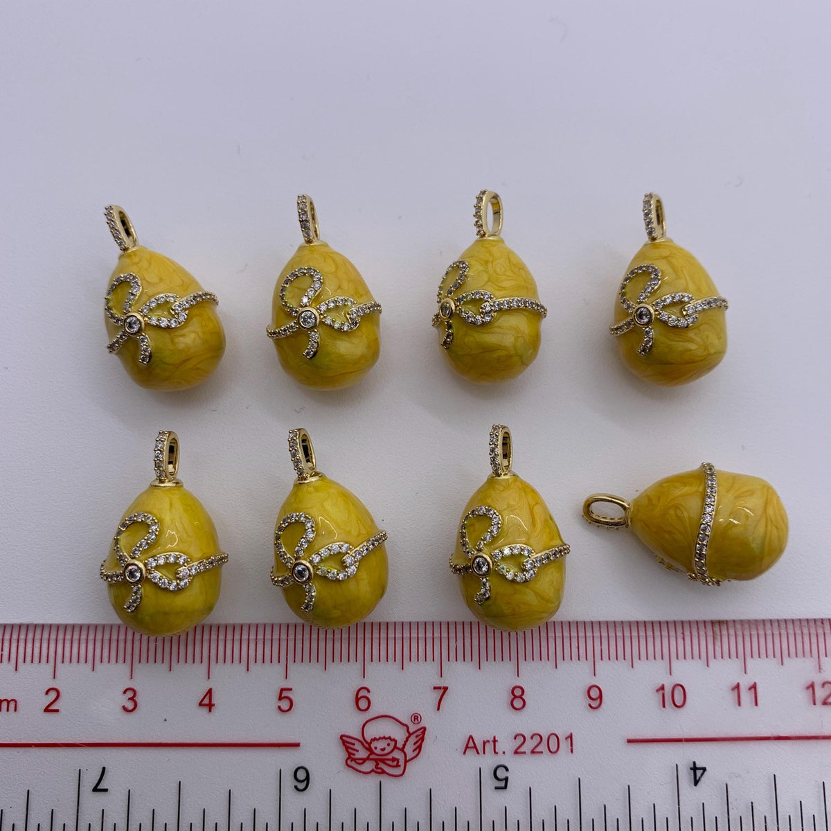 Enamel Oval Shape Pendant Enamel Yellow Purple Blue Charms for DIY Necklace Jewelry Making