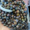 Natural Peterite Round 10mm Bracelet Gemstones semi-precious stone Loose Beads