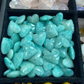 Natural Heart Shape Faceted Pendant 18 *16 *7mm Amazonite Rose Quartz Amethsy Strawberry Quartz