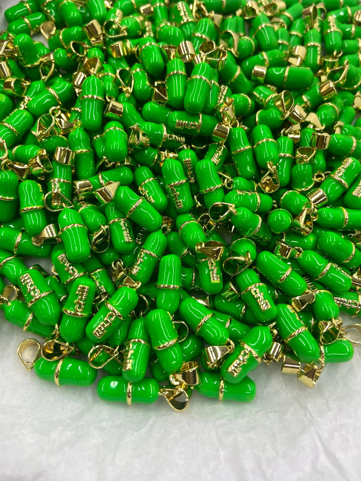 Enamel Chill Pills Colorful Pills Charm Pills Pendant for Bracelet Necklace DIY Gifts for Women Approx 21x6mm