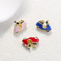 Creative Enamel Motorcycle Pendant ,Enamel Electric Scooter Pendant, Cute 3D Cartoon Motorcycle Charm Enamel DIY Necklace Gifts for Women